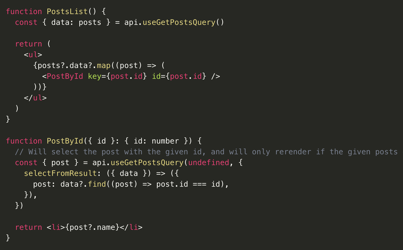 RTK Query React Hooks 랜더링 이슈 이미지 12
